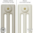 CI-SH-CREAM-020 - Shelbourne Cream 3 Column Victorian Cast Iron Radiator H745mm x W1078mm CI-SH-CREAM-020 - Shelbourne Cream 3 Column Victorian Cast Iron Radiator H745mm x W1078mm